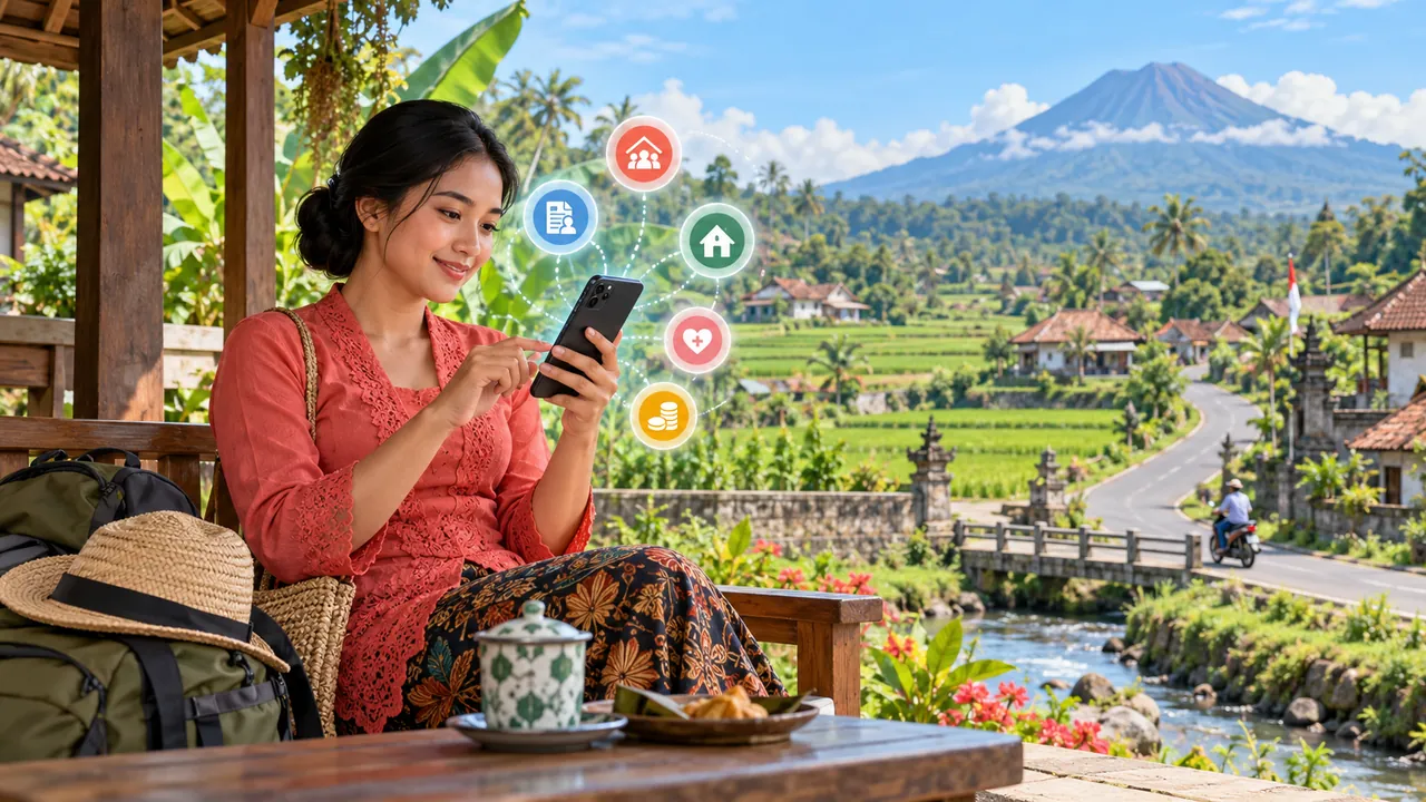 Akses Layanan Kecamatan Baolan dari Telepon Genggam